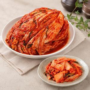★행사용★[경원재] 포기김치 8kg+찌개용 썰은 배추김치 2kg