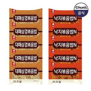 [천일식품]대패삼겹볶음밥 250g 5봉 + 낙지볶음밥 250g 5봉