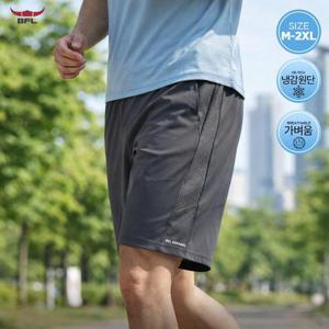 BFL 남성 여름 데일리 냉감원단 아이스쿨 5부반바지 숏팬츠 하프팬츠 S2ESPS-455