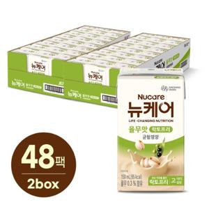 [대상웰라이프] 뉴케어 락토프리 율무맛 (150mlx24팩), 2박스