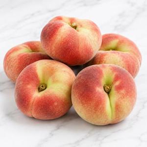 국내산 유럽형 납작복숭아 거반도 1kg 중대과