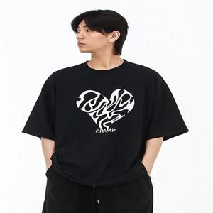 [크램프]당일발송 빅사이즈 CRAMP 하트쿨링반팔티
