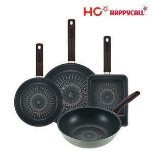 [HAPPYCALL] HC해피콜 버던트 티타늄 IH 프라이팬 4종C(20+계란팬+28+28궁)
