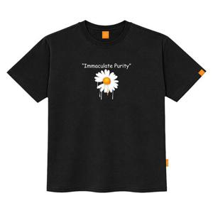 엘라모 순수 반팔 티셔츠 남녀공용 빅사이즈 S~4XL