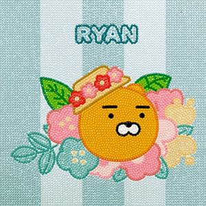 DIY 보석십자수 카카오프렌즈 블라썸 라이언 25x25