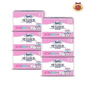 [쏘피]바디피트 볼록맞춤 중형 16P x 6팩