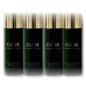 [뷰티나라] 김정문알로에 큐어 하이드라 수딩토너 130ml 4개