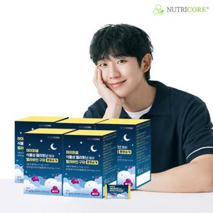 [뉴트리코어]하이퍼셀 식물성 멜라토닌 함유 멜라바인 구미 로우슈거 x5박스