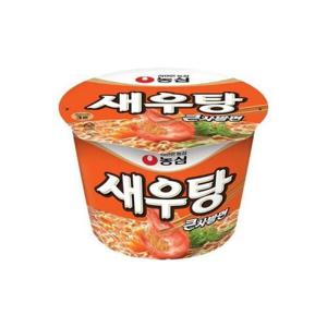 새우탕 큰사발면 컵라면 115g 16개