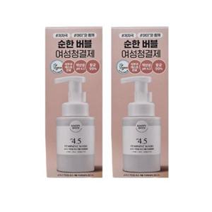해피바스 PH4.5 약산성 로즈 버블 여성청결제 300ml x2개