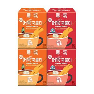 [녹차원] 따끈따끈 어묵국물티 4팩 (오리지널/매운맛 선택)