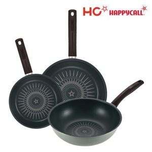 [HAPPYCALL] HC해피콜 버던트 티타늄 IH 프라이팬 3종C(20+28+28궁)