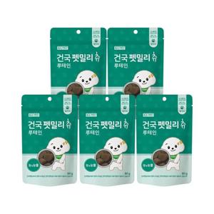 [건국유업] 펫밀리츄 루테인 눈&눈물 80g 5개