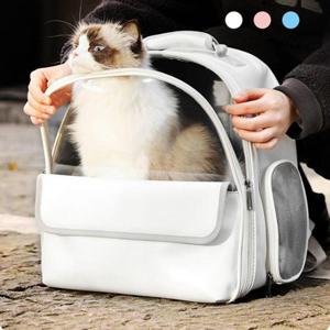 고양이가방 키밍 애완동물 이동 가방 강아지 고양이 캐리어 경량 편리함
