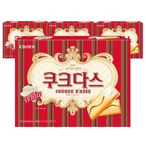 크라운 쿠크다스 화이트 289g x 4개