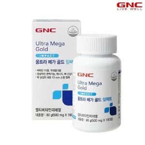 갤러리아_[GNC] 울트라 메가 골드 임팩트 (500mg 180정)_56738