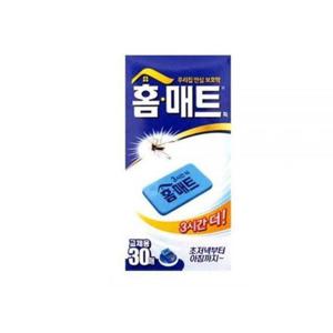홈매트 전자모기향 훈증기용 리필(30매) WF63D63