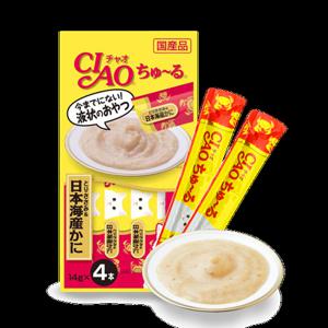 [이나바] 챠오츄르 닭가슴살&게 (14g*4)