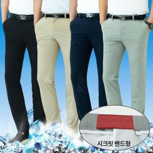 [레디핏]남성 여름 빅사이즈 냉감 스판 골프바지_LSP833TO7