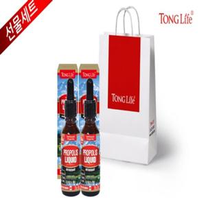 통라이프-플라보노이드463mg- 프로폴리스액상30ml-구강 향균작용 항산화에도움-선물세트2병