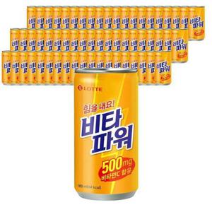 [롯데]롯데 비타파워 180ml X 60캔 음료수 (30318555)