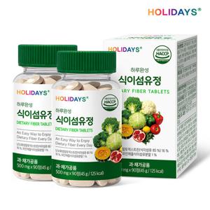 홀리데이즈 하루완성 식이섬유정 90정 2병