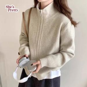 [쉬즈프리티] 아츄집업가디건