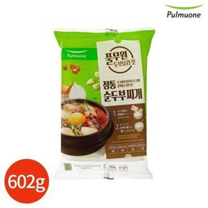 풀무원 5분키친 정통 순두부찌개 2인분 602g x 2봉