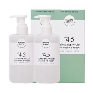해피바스 PH4.5 약산성 쑥 여성청결제 300ml x2