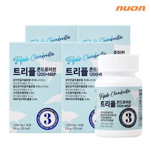 [홈쇼핑 제품] 뉴온 트리플 콘드로이친 1200+MBP 30정X4박스