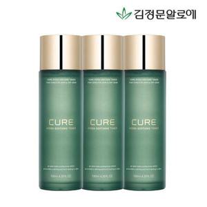 [김정문알로에]큐어 수딩 토너 3개