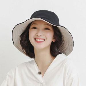[라일리] Rly 자외선차단모자 햇빛가리개 챙 여성썬캡 UV 여름 여자