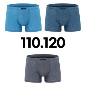 [폴밋]남자 드로즈 즈로즈 큰사이즈 팬티 3매 110 120
