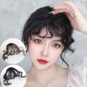[QNUT9945_58]앞머리 파마 붙임 똑딱이 앞머리가발 곱슬