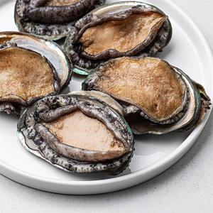 [친환경수산물인증] 완도 활전복 왕특대 1kg 8-9미(세척솔증정)