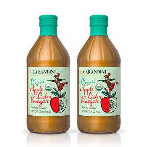 카란디니 유기농 애사비 사과식초 500ml x 2병