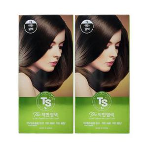 TS 착한 염색 120g 7호 연한갈색 2개 Ss