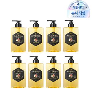 [한정특가 박스판매] 순샘 항균 주방세제 프로폴리스 애플 500mL, 8개