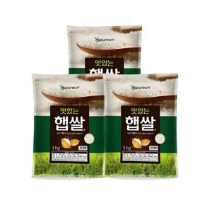 [이쌀이다] 26년 맛있는 이푸른 햅쌀 5kg x 3개