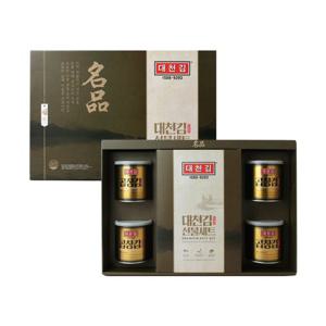 대천김 재래김 8봉 + 명품 캔김 4캔 선물세트