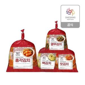 [강경종가집젓갈]종가 총각김치 2.3kg + 열무김치 900g 외 2종 택1_20621808_634523