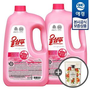 [울샴푸][비밀특가] 울샴푸 오리지널 중성세제 3L x2개 +섬유유연제 200ml