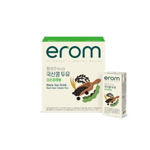 [이롬황성주] 검은콩깨쌀두유 190ml x 64팩