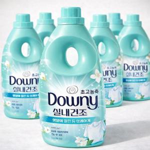 실내건조 프레시클린 섬유유연제 본품 1L 6개