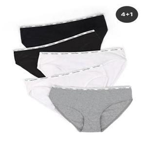 [캘빈클라인 언더웨어]CK 언더웨어 여자 속옷 삼각 비키니 5장 팬티세트 QP1094M-900