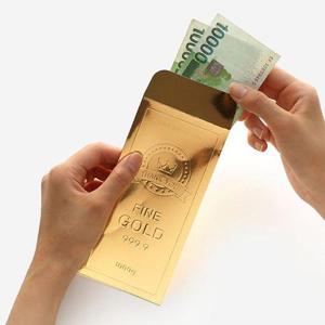 [VCJ4816N]핑크풋 황금 봉투 골드바 돈봉투 부품 2p