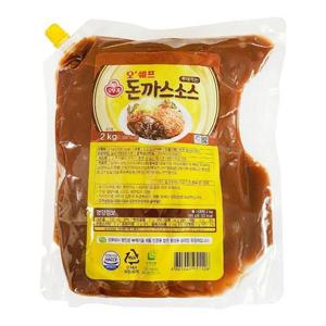 [오뚜기]오뚜기 오쉐프 부어먹는돈까스소스 2kg (스파우트팩) 6개_23559350_643565