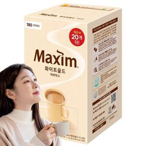 동서 맥심 화이트골드 커피믹스 180T (160T+20T) 스틱