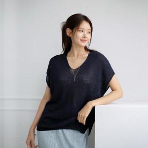 [최초가 89,900원][르포엠]헤로즈 프렌치 린넨100 썸머 니트 3종세트