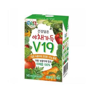 야채가득 V19 야채주스 베지밀 145ml, 96개